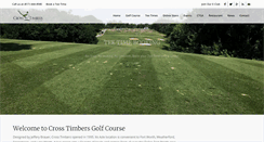 Desktop Screenshot of crosstimbersgc.com