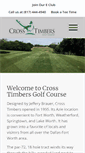 Mobile Screenshot of crosstimbersgc.com
